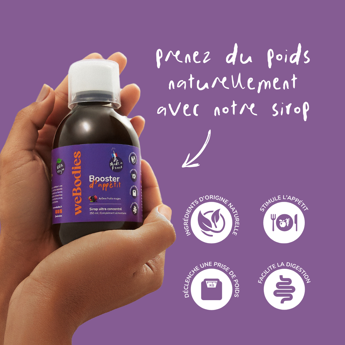 Sirop Ultra Dosé | Booster d'appétit
